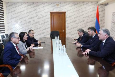 Ժաննա Անդրեասյանը և Լևան Կոբիաշվիլին քննարկել են ֆուտբոլի երիտասարդական ԱԱ-2029-ը Հայաստանում և Վրաստանում անցկացնելու հայտը