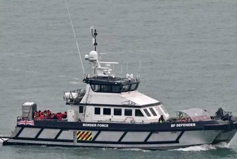 Անգլիայի ափերի մոտ 84 անօրինական միգրանտների տեղափոխող նավակ է շրջվել
