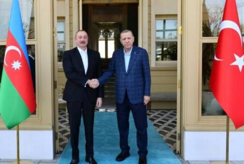 Ilham Aliyev arrives in Turkey at invitation of Erdogan