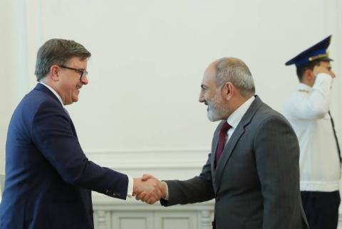 Премьер-министр Пашинян принял помощника государственного секретаря США Джеймса О’Брайена