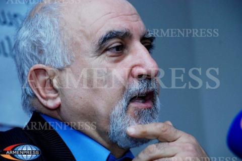 The press conference of Paruyr Hayrikyan