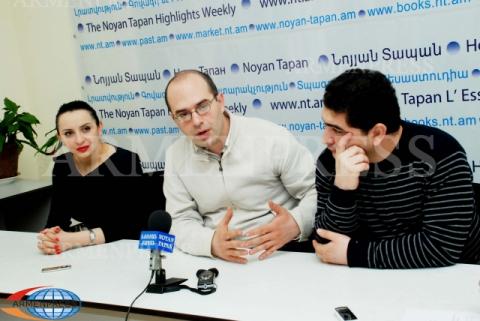 The press conference by Vardan Mkrtchyan