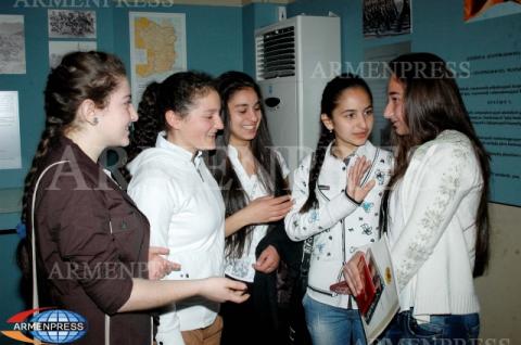 Ceremony of awarding the winners of composition contest titled 
„Artsakh – My Love, My Pride“