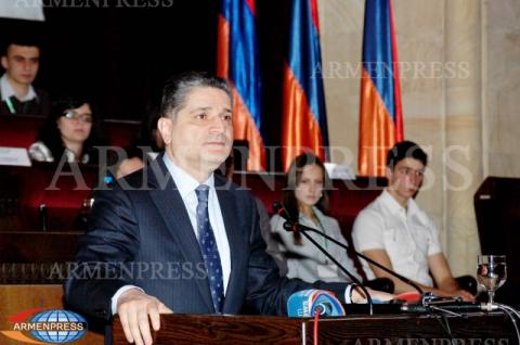 Solemn ceremony of opening Pan-Armenian youth conference titled 
“The Armenian Language in my Heart”
