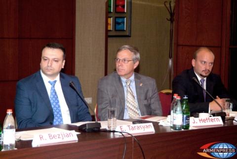 Official opening ceremony of the first big conference of the Armenian 
group of Oracle users
