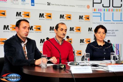 Հոկտեմբերի 19-ին Հայաստանի Հանրապետության մի շարք 
մարզերում անցկացված տեղական ինքնակառավարման 
մարմինների ընտրություններում դիտորդական առաքելություն 
իրականացրած ՀԿ-ների մամուլի ասուլիսը