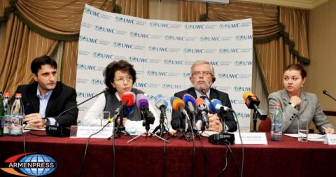 Joint press conference of the National Committee of the Armenian 
Educational Network United World Colleges-UWC Dilijan College and 
UWC
