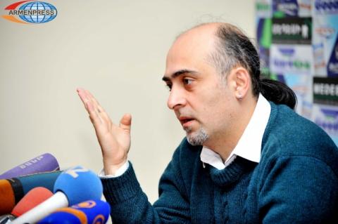 Press conference on media expert Samvel Martirosyan
