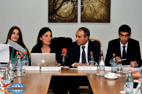 Working discussion on legislative acts regarding freedom of information, 
developed by the Ministry of Justice of Armenia
