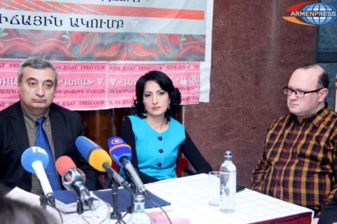 Пресс-конференция на тему «100-летие безнаказанности Геноцида 
армян»
