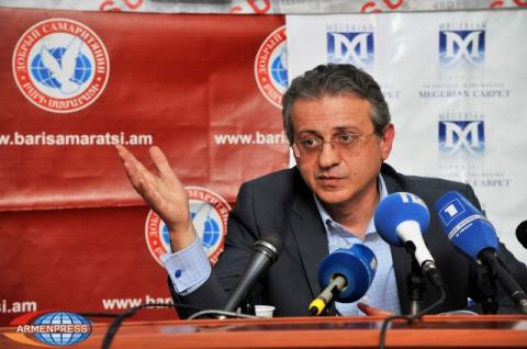 Press conference of artistic director State Pantomime Theater Zhirayr 
Dadasyan
