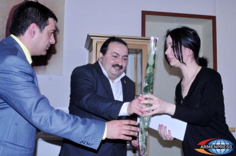 Awarding ceremony of the Republican contest "Book Art" and awarding 
diplomas to contest the Commonwealth of Independent States "Book 
Art"
