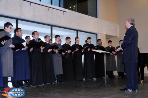 Concert Choir of the Theological Seminary of St. Echmiadzin 
"Gevorgyan."
