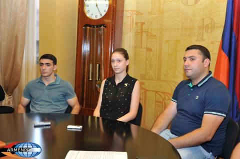 Press conference of the Armenian delegation’s representatives, 
who will take part in the World University Championships on 
July 3-14 in the South Korea