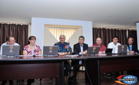Launch of 3-day staff training “Crisis communication and public 
awareness organization during disasters (earthquake) in the 
Republic of Armenia”