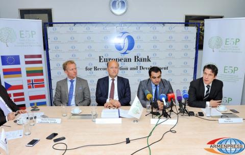 Երևան քաղաքի փողոցային լուսավորության 
արդիականացմանն ուղղված 1,9 մլն եվրո գումարով 
համաֆինանսավորման դրամաշնորհի ստորագրումը