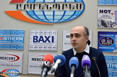 Press conference of cybersecurity expert Samvel Martirosyan