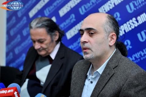 Conference of Information security expert Samvel Martirosyan 
and sociologist Aharon Adibekyan