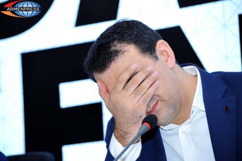 Press conference on the premiere of the film 'Run away or get 
married'