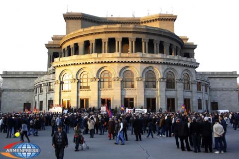 Rally dedicated to the anniversary of March 1, 2008 events