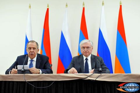 Joint Press Conference of Russian and Armenian FMs