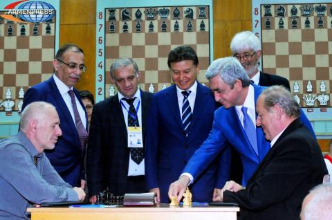 President attended the opening ceremony of the World 
Individual Deaf Chess Championship