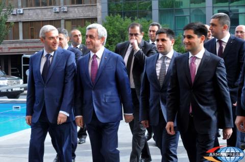 President visited DigiTech Expo-2016 technological exhibition