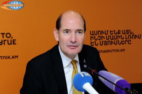 Press conference of the German historian, author of numerous 
works Michael Hesemann 