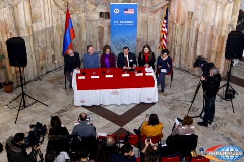 Press conference dedicated to the beginning of American Film 
Showcase “Mosaic of Human Stories”