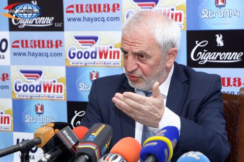 Press conference of representative of ANC list, MP Aram 
Manukyan