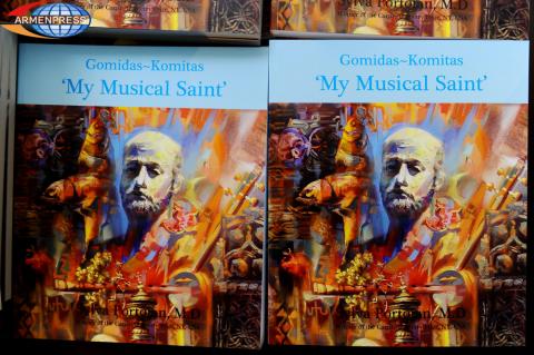 Presentation of Armenian-Kuwaiti poetess Silva Portoyan’s 
“Gomidas-Komitas: My Musical Saint” book