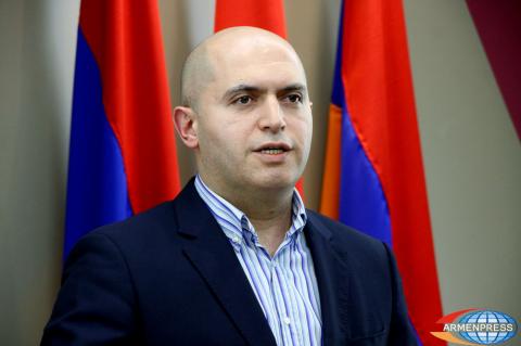 Press conference of RPA Vice-President Armen Ashotyan

