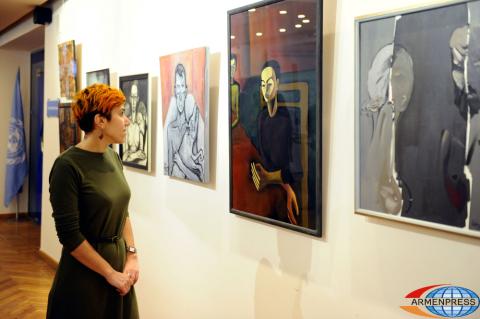  Exhibition of Armenian young modern  painters