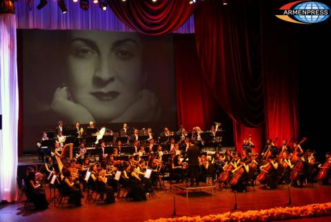 Концерт-представление под названием "Первая Татевик" 
посвящен 100-летнему юбилею известной оперной певицы 
Татевик Сазандарян
