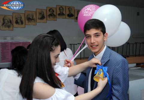 Nearly 20,000 school kids graduate today in Armenia
