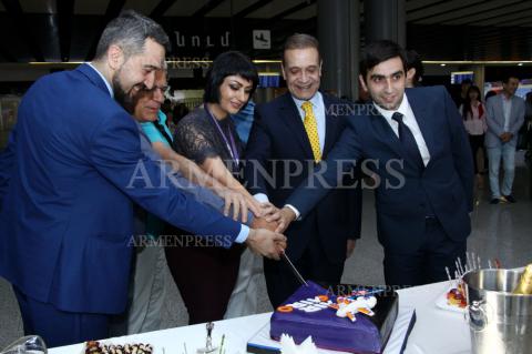 First regular flight en route Egypt to Yerevan lands in Zvartnots