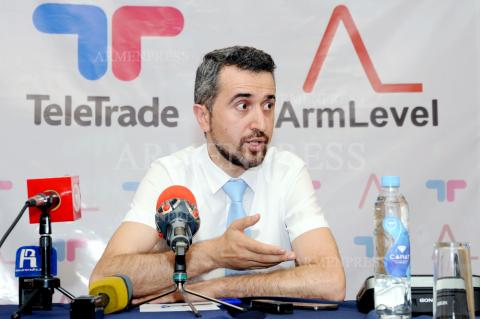 Press conference of Ara Khzmalyan, CEO of Tourism 
Development Fund of Armenia 