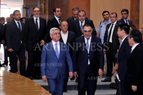 Armenian President Serzh Sargsyan attends 20th anniversary 
event of Armenian-Russian University 