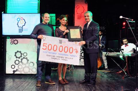 Closing ceremony of '100 ideas for Armenia' pan-Armenian 
youth competition