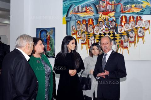 Exhibition of painter Michael Jihanyan 