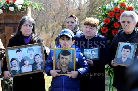 Wreath laid on behalf of President in honor of Sumgait pogrom 
victims 