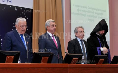 President Serzh Sargsyan participates in annual meeting of 
National Academy of Sciences of Armenia 