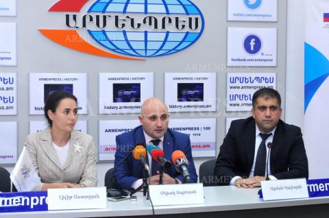 Press conference on launching rafting tours on Debed River