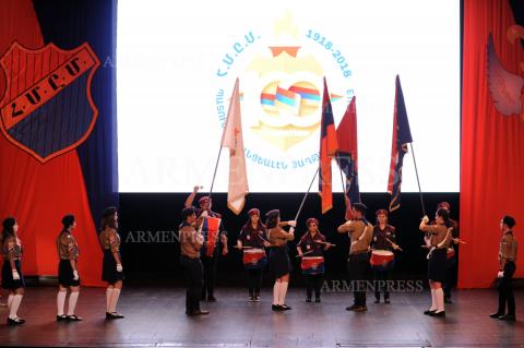  ՀՄԸՄ հիմնադրման 100- ամյակին նվիրված 
հանդիսությունը