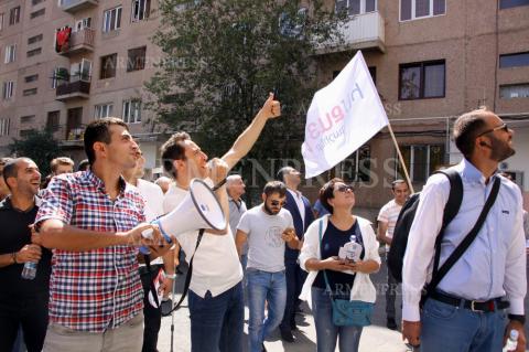 Campaigning event of My Step alliance for Yerevan election