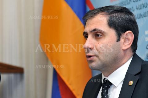 Press conference of Suren Papikyan, minister of territorial 
administration and development 