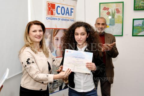 Рисунки детей из общин-бенефициаров фонда «Дети 
Армении»