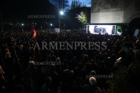 2nd day of My Step bloc's campaign in Alaverdi 