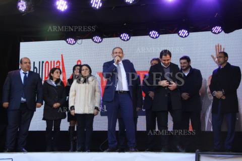 My Step alliance carries out election campaign in Noyemberyan 
and Berd towns