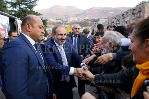 Ijevan and Dilijan towns host My Step alliance election 
campaign participants 